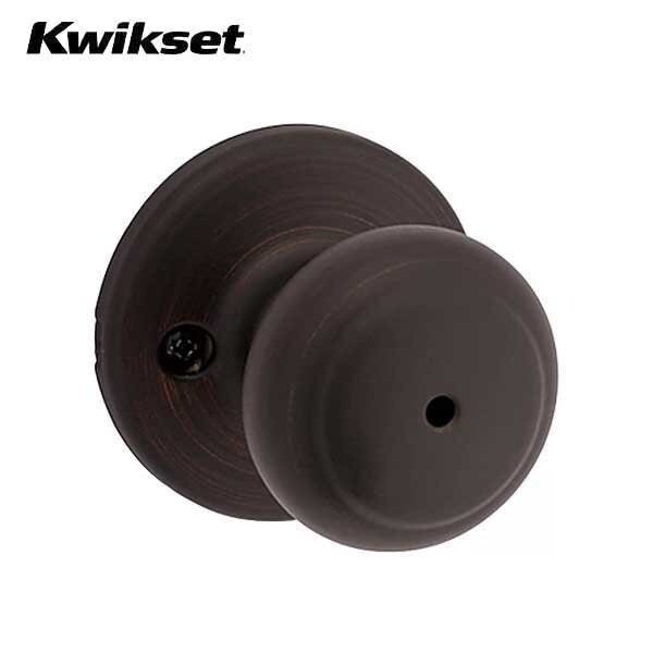 Cove BED BATH Door Knob with Round Rose / Venetian Bronze